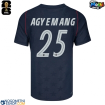 Moški Nogometni dresi Združene države Patrick Agyemang #25 Gostujoči SP 2026 Kratek Rokav